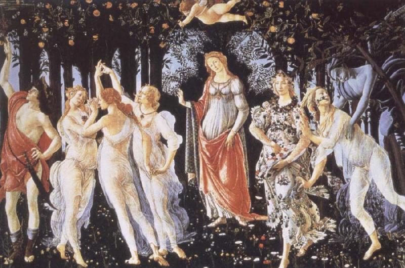 Sandro Botticelli Primavera oil painting image